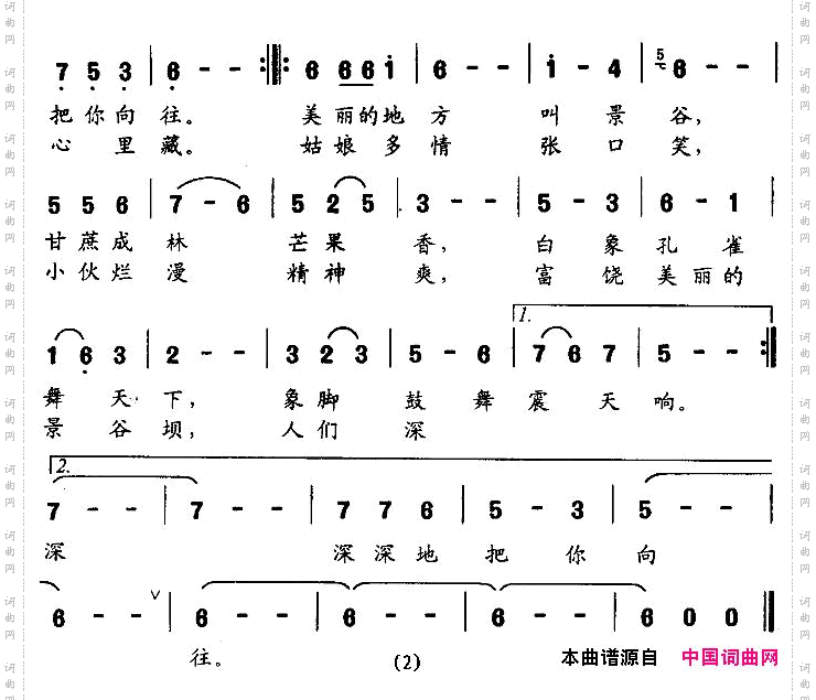 美丽的地方叫景谷