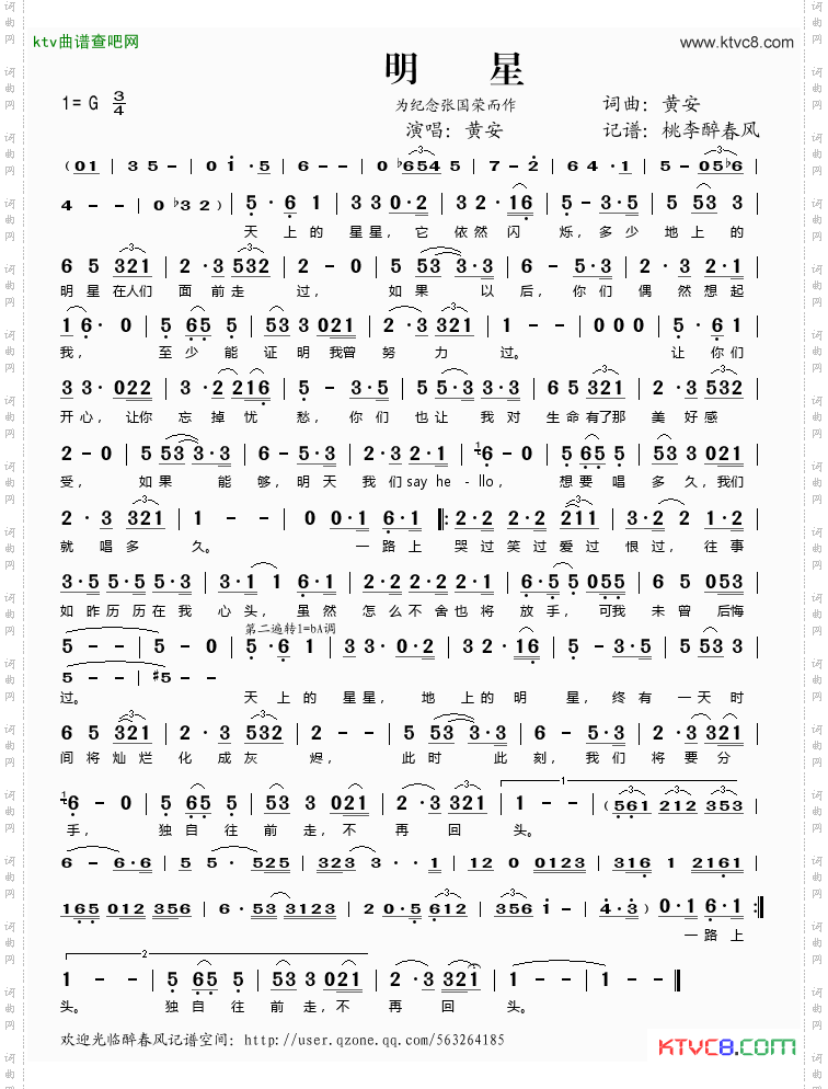 明星纪念张国荣