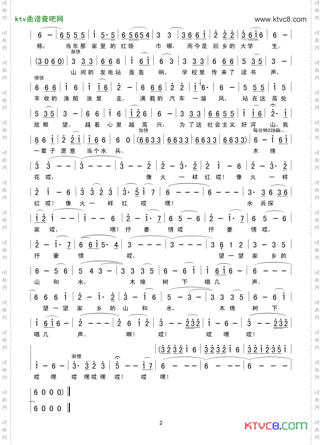 木绵花开火样红