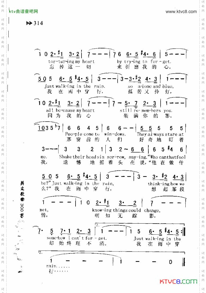 JUSTWALKINGINTHERAIN雨中行