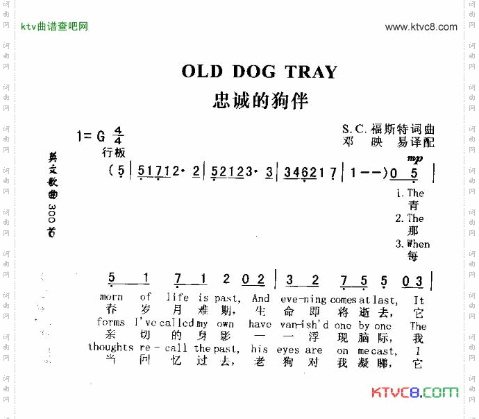 OLDDOGTRAY忠诚的狗伴