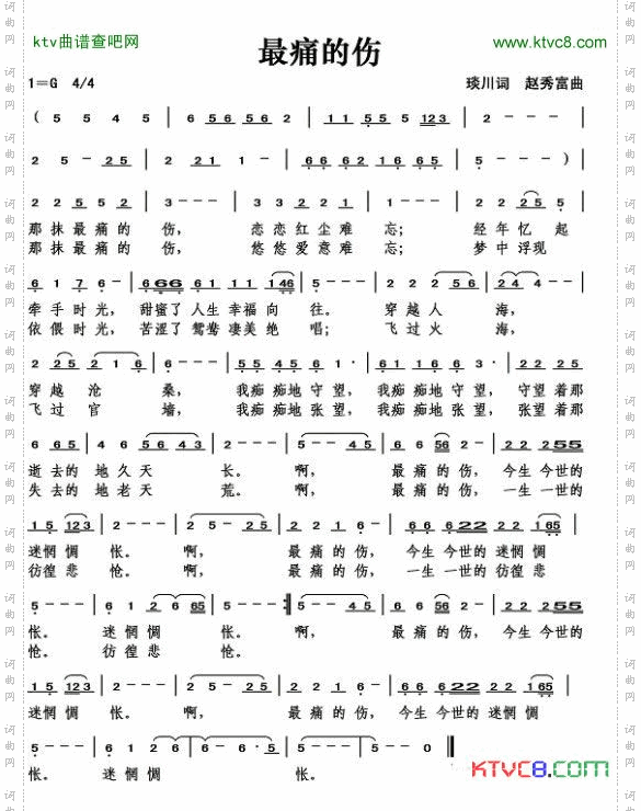 最痛的伤