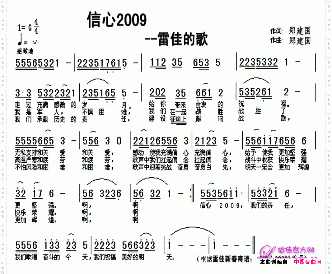 信心2009