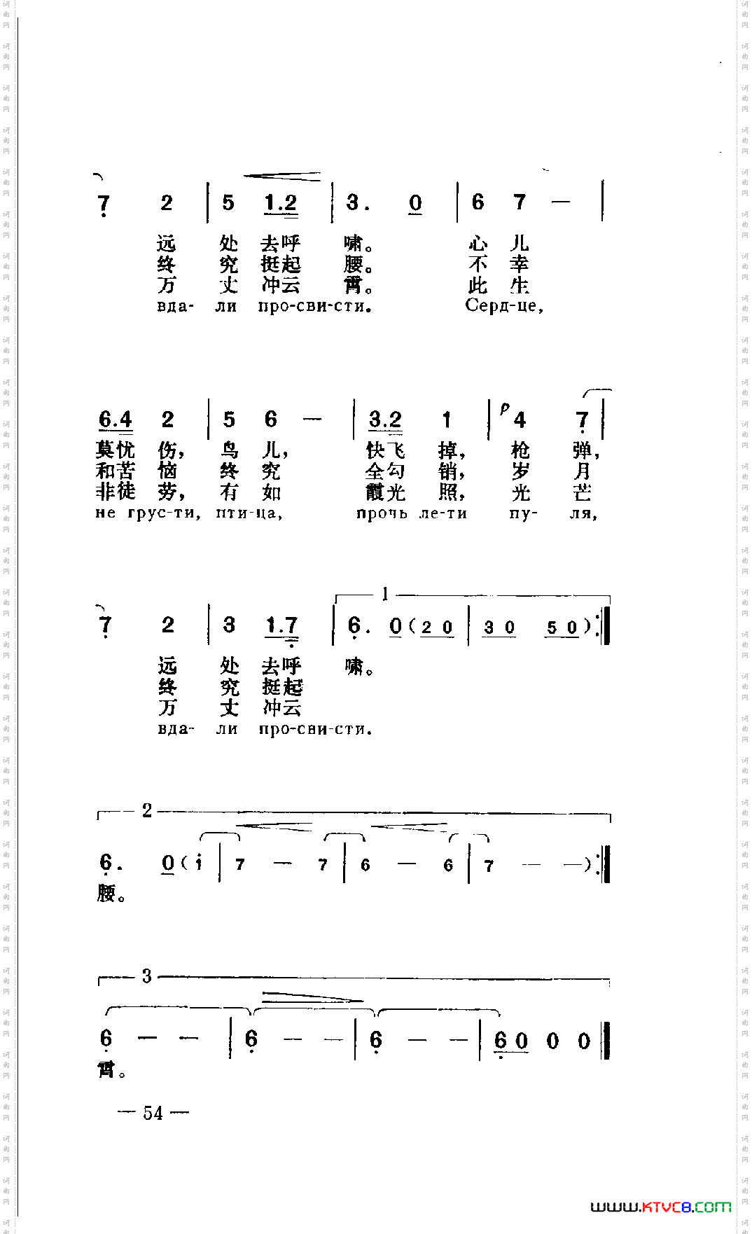 光芒万丈冲云霄《帝俄的皇冠》插曲