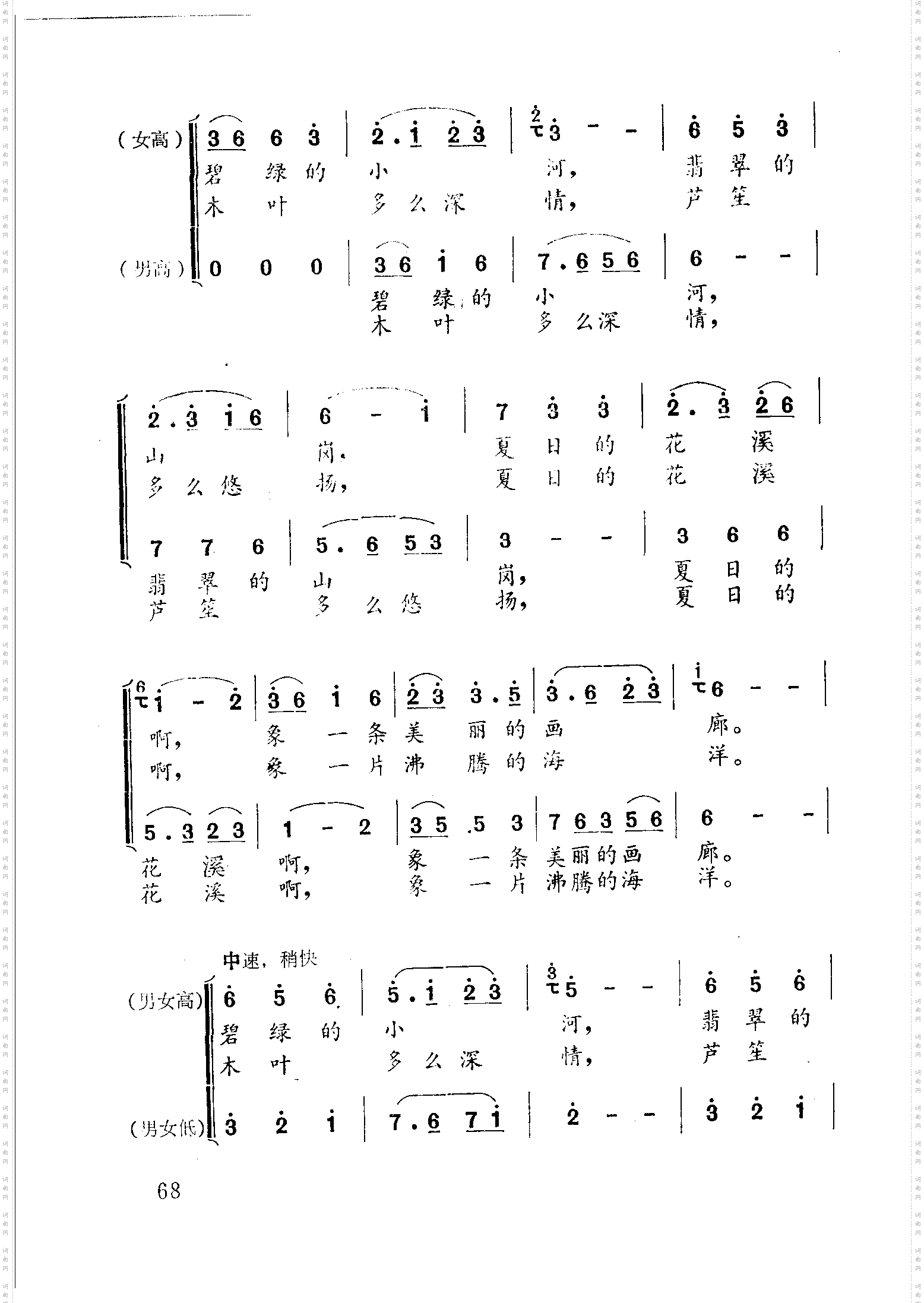 唱吧!花溪河畔的百灵鸟