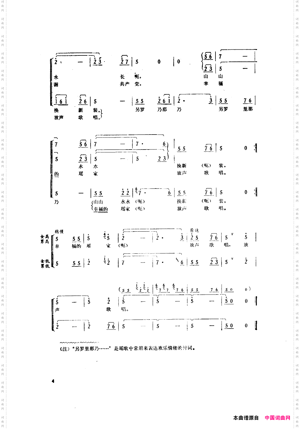 太阳光芒照瑶寨