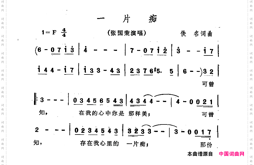 一片痴