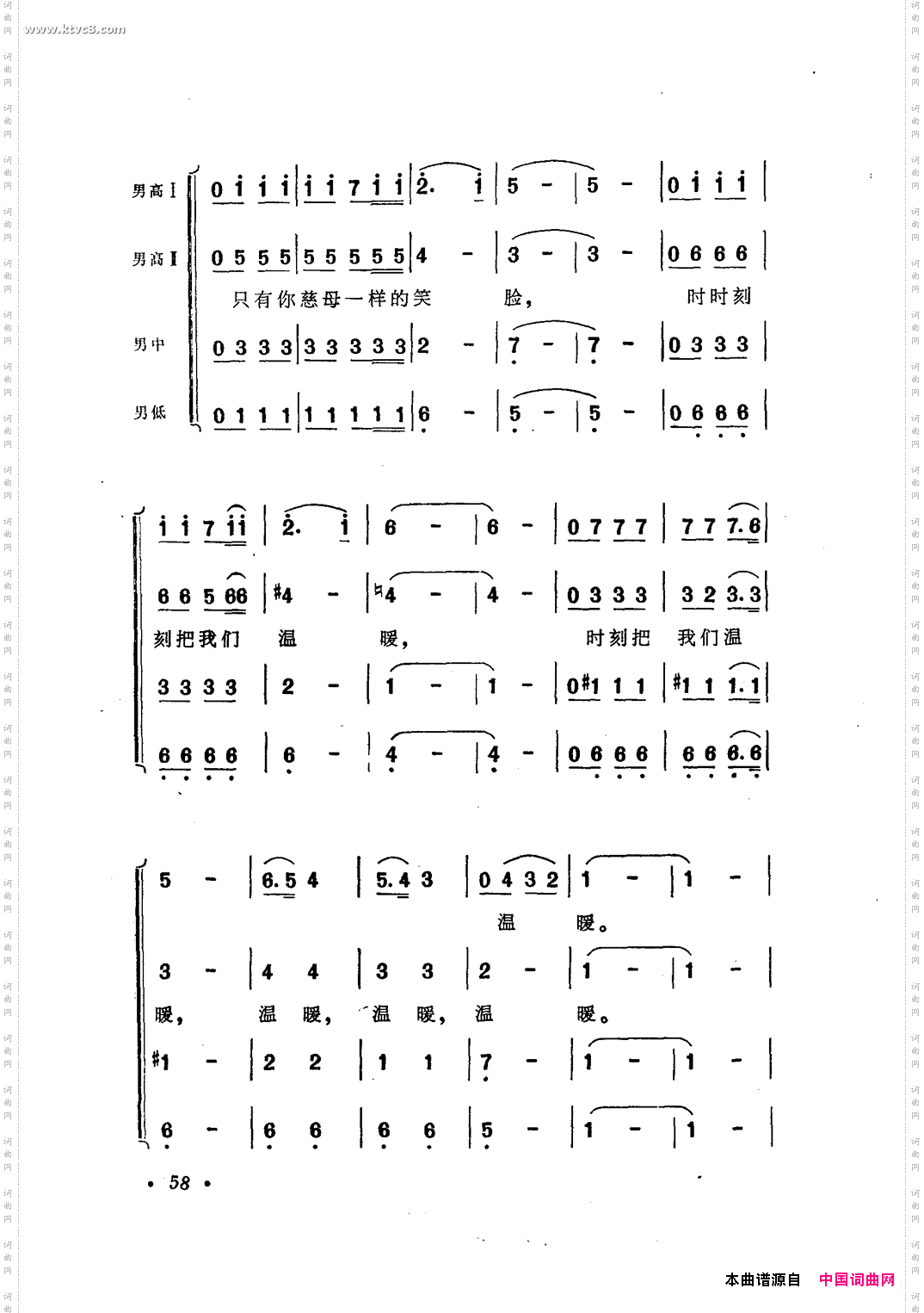 啊，森林，母亲