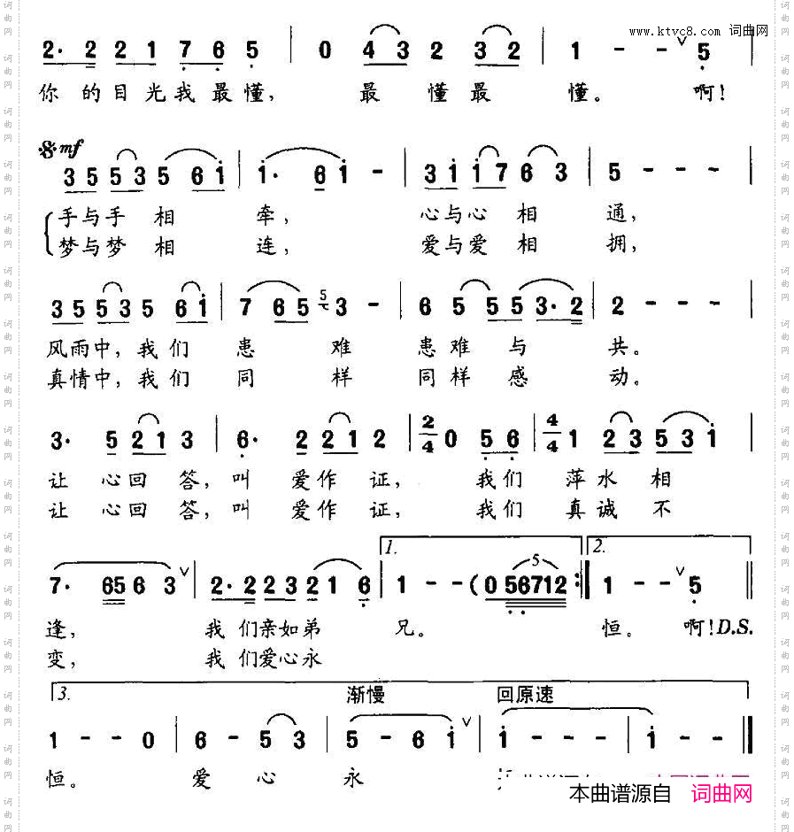 你的目光我最懂