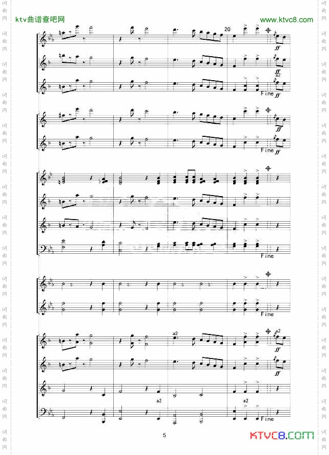 拉德茨基进行曲总谱5