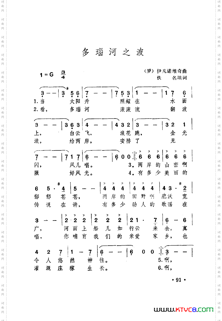 多瑙河之波