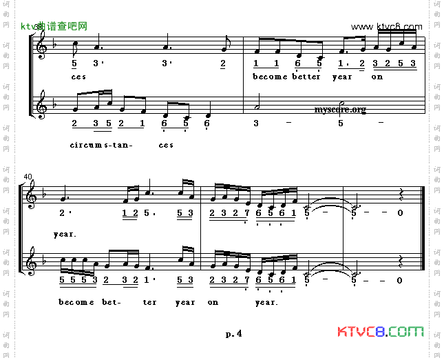 Honghuwaterwaves洪湖水,浪打浪英译中文歌曲、线简谱混排版