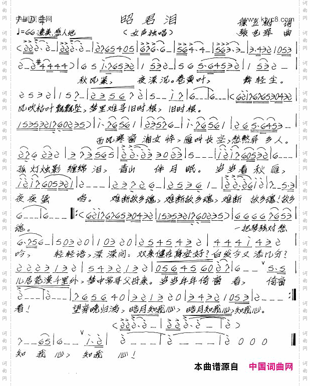 昭君泪