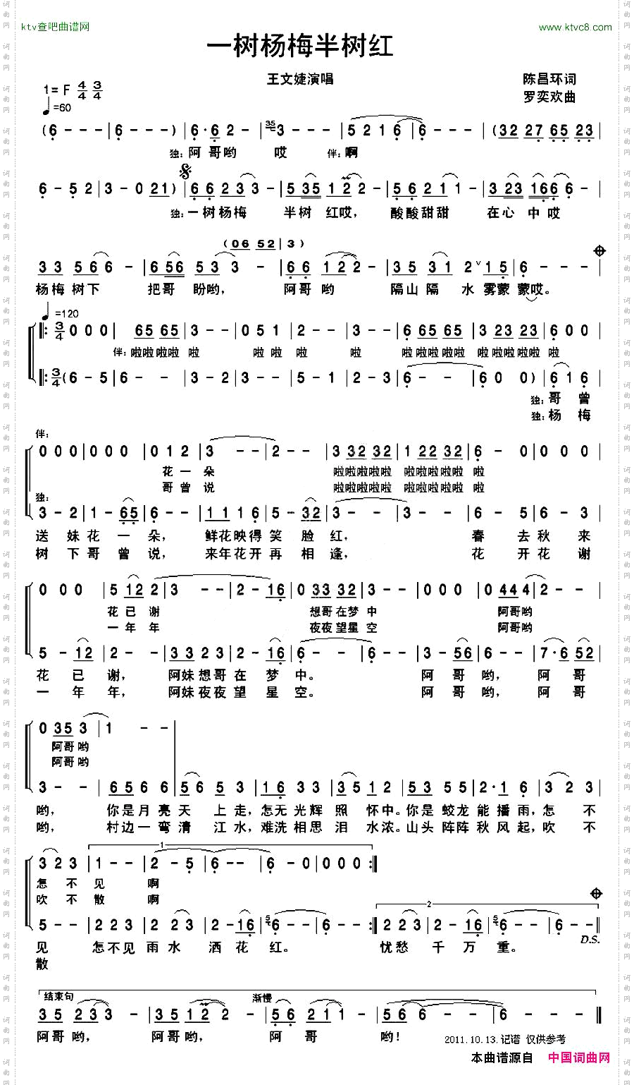 一树杨梅半树红