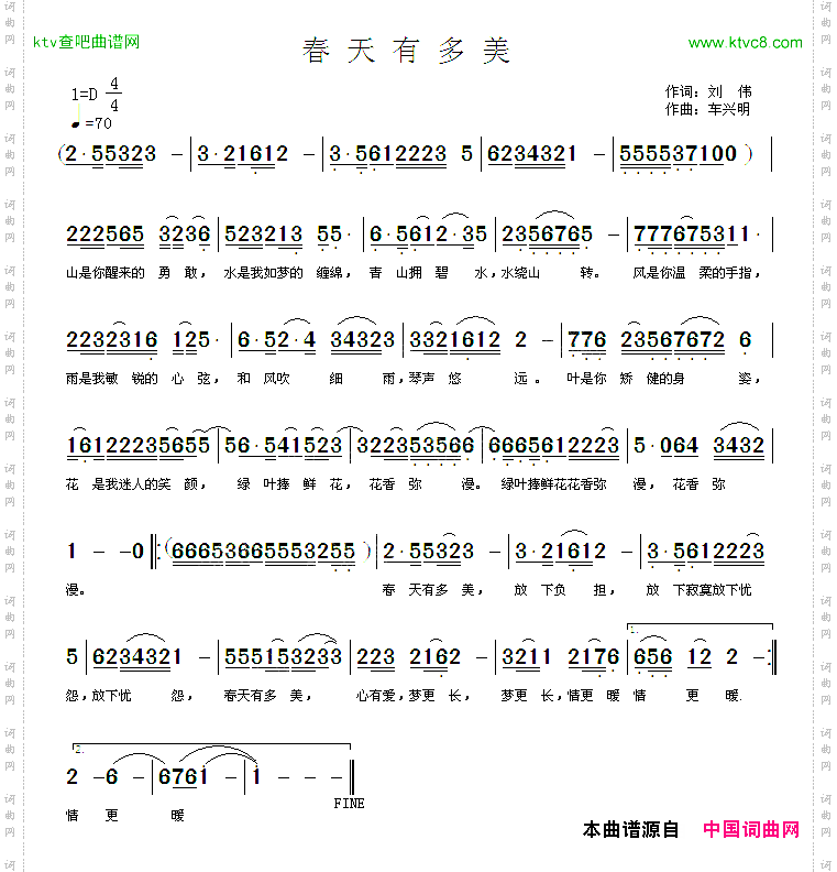 春天有多美