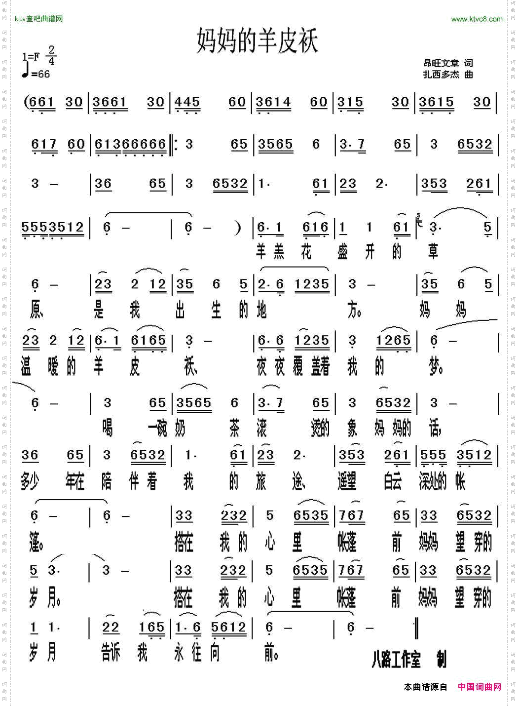 妈妈的羊皮袄修改版