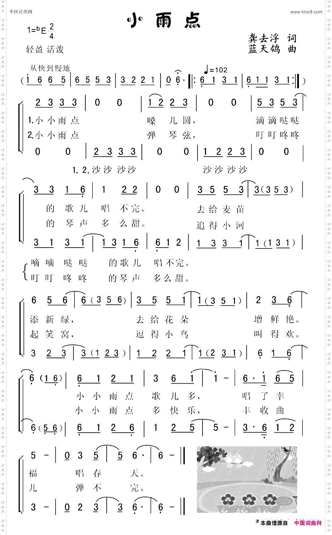 小雨点_童声合唱