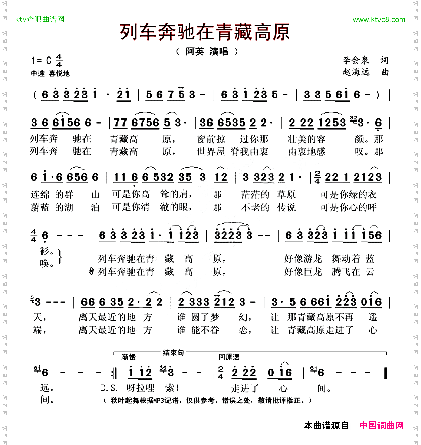 列车奔驰在青藏高原