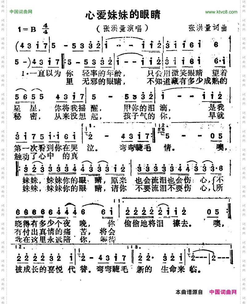 心爱妹妹的眼睛