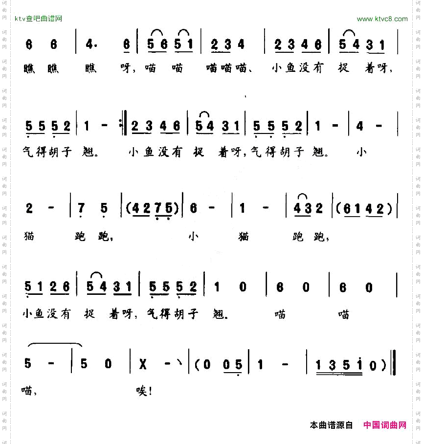 小猫跑跑