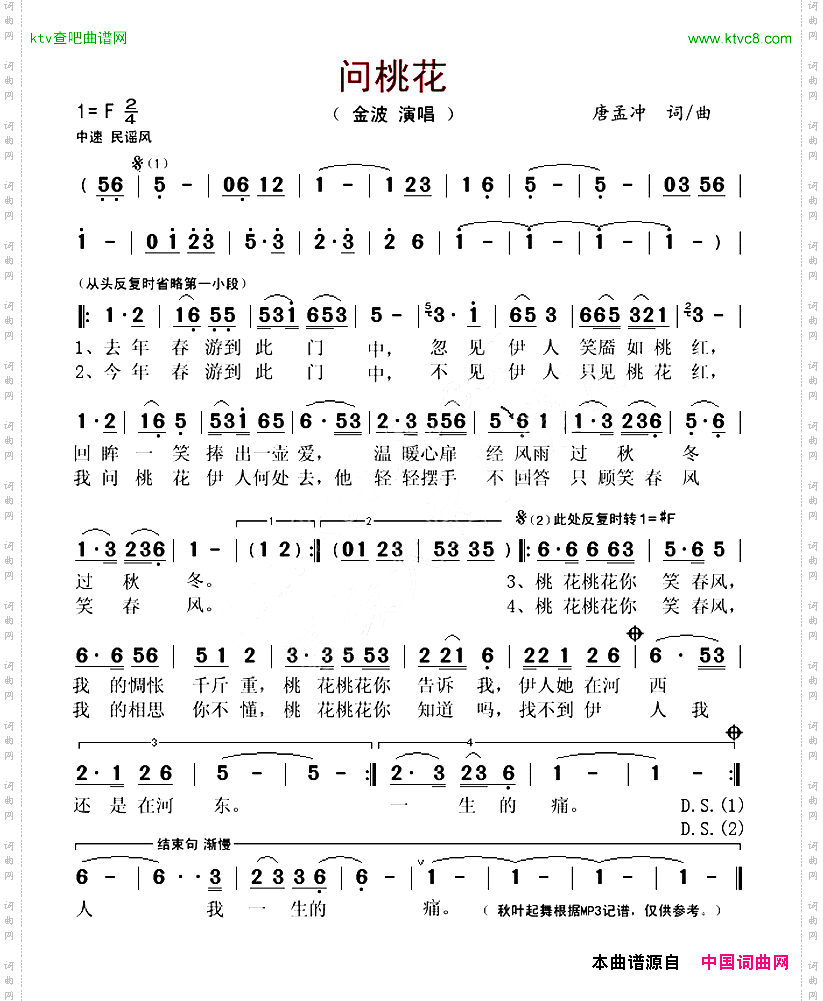 问桃花