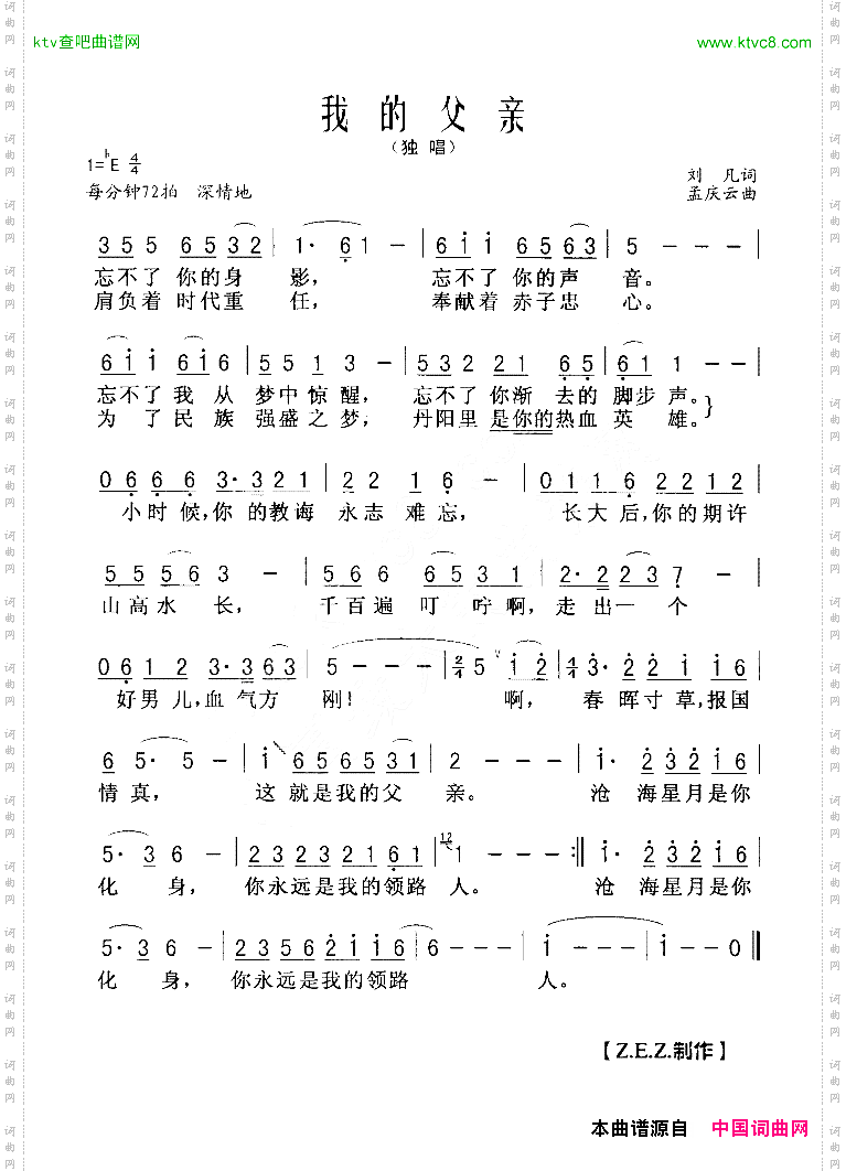 我的父亲