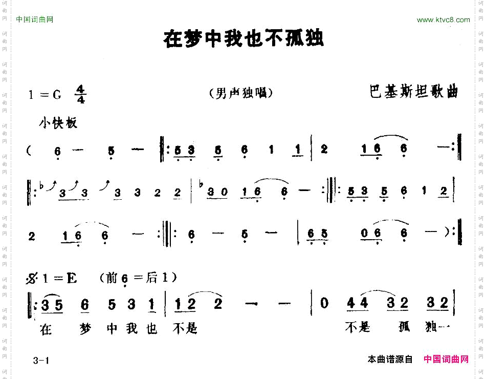 [巴基斯坦]在梦中我也不孤独