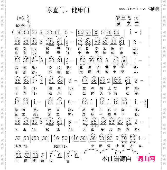 东直门，健康门