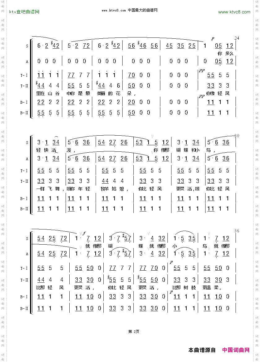 瑞士人的合唱混声合唱