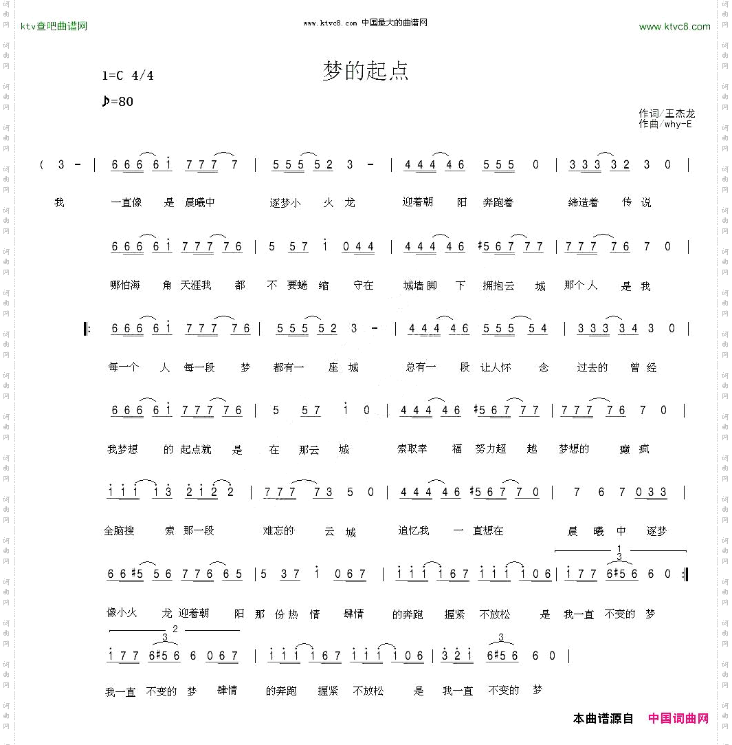 梦的起点