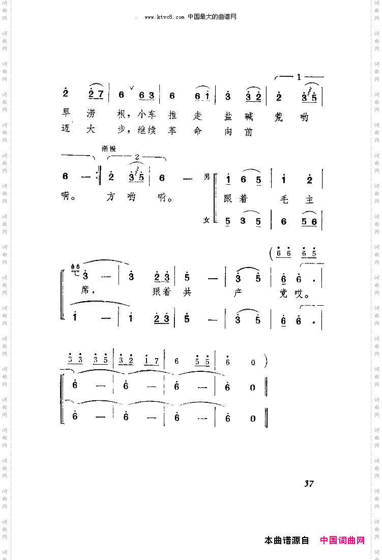 红太阳光辉照海河扫描谱