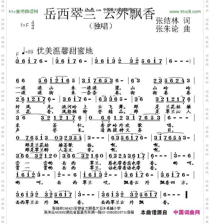 岳西翠兰云外飘香