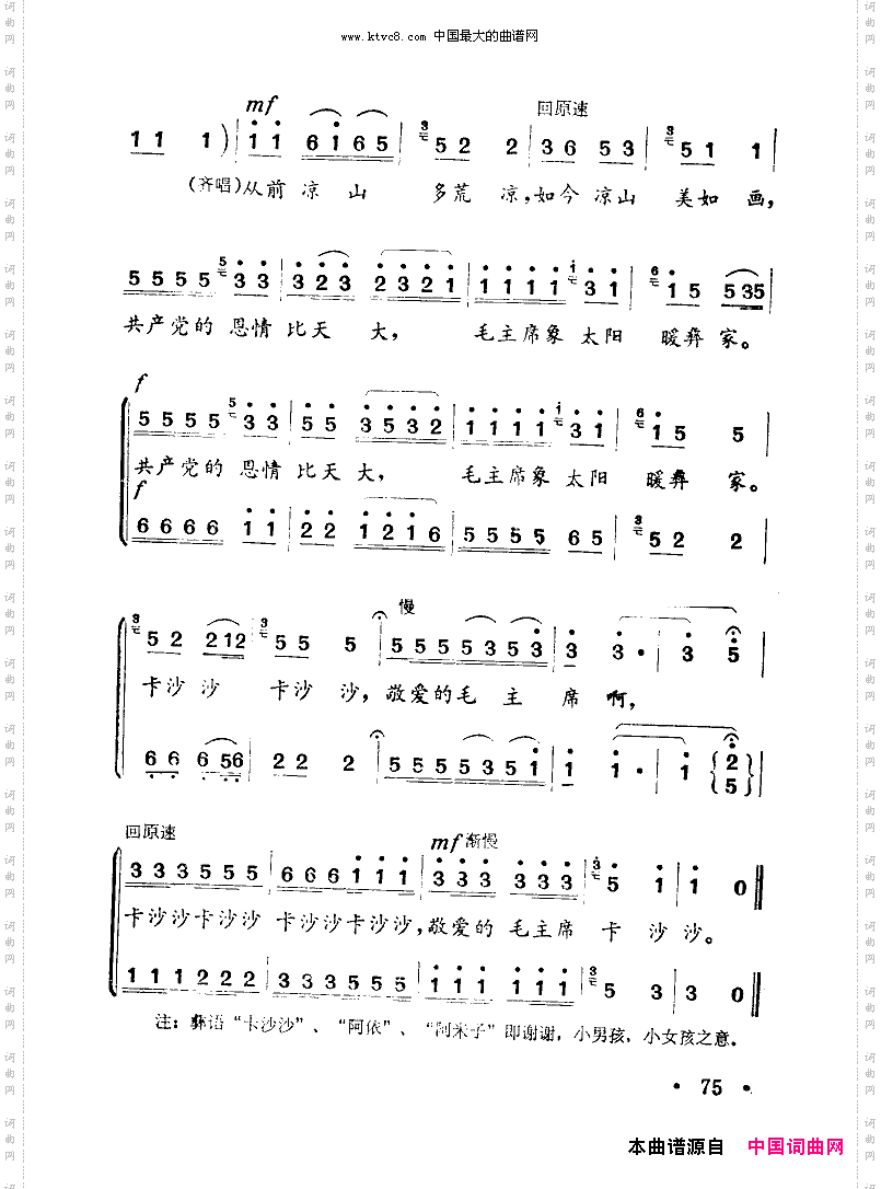 卡沙沙扫描谱