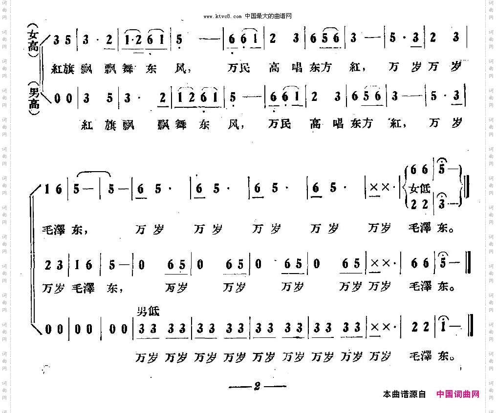 毛主席走上天安门大合唱《我们在毛主席身边》之一
