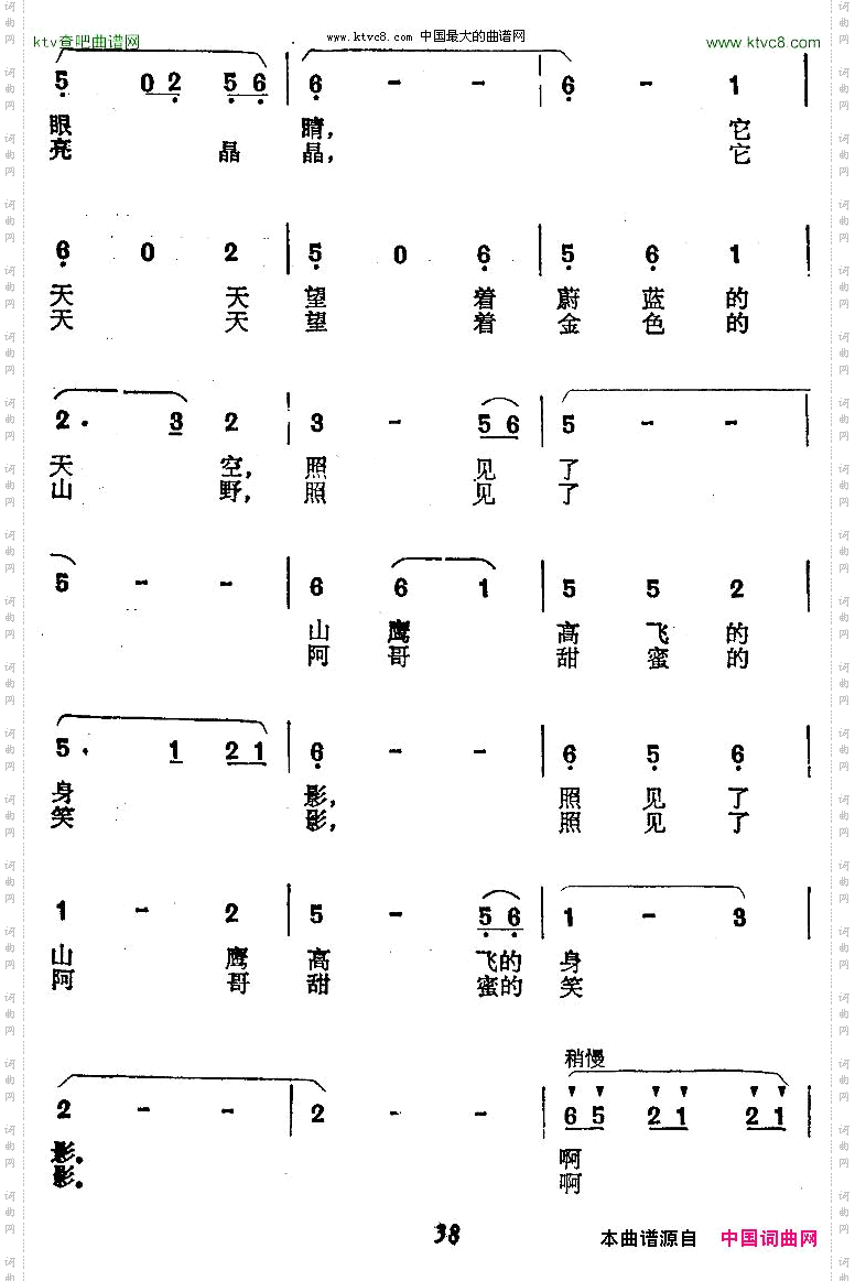 泉水一样的眼睛