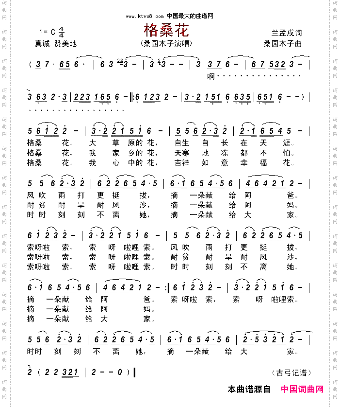 格桑花