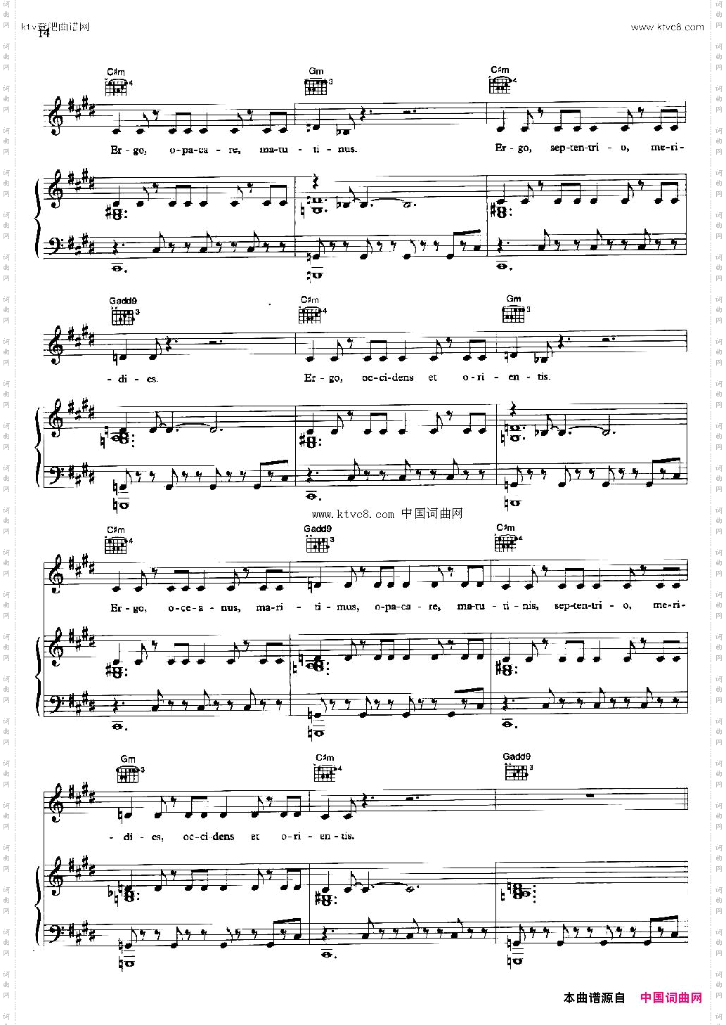 TEMPUSVERNUM维也纳掠影正谱