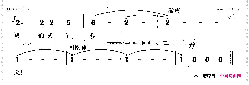 走进春天