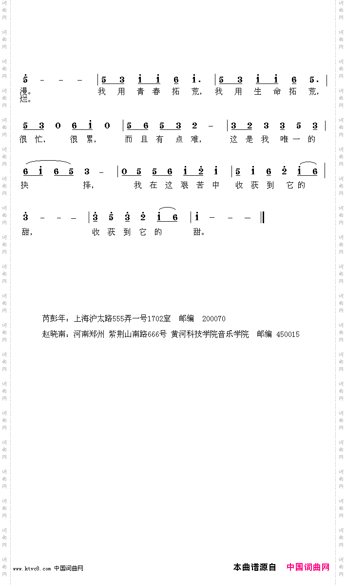 拓荒的我