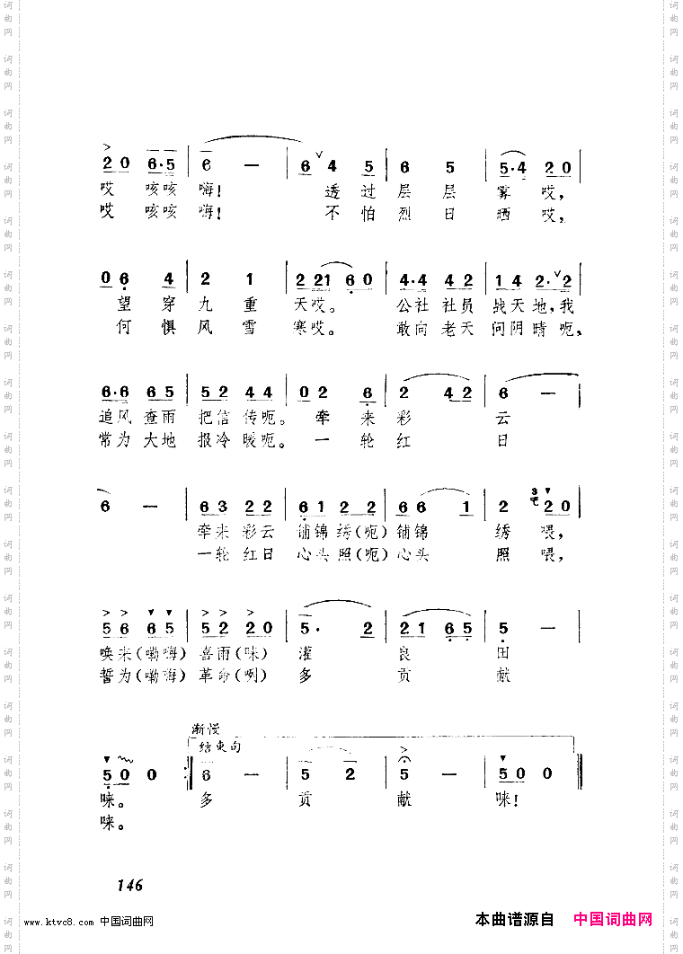 我是公社气象员