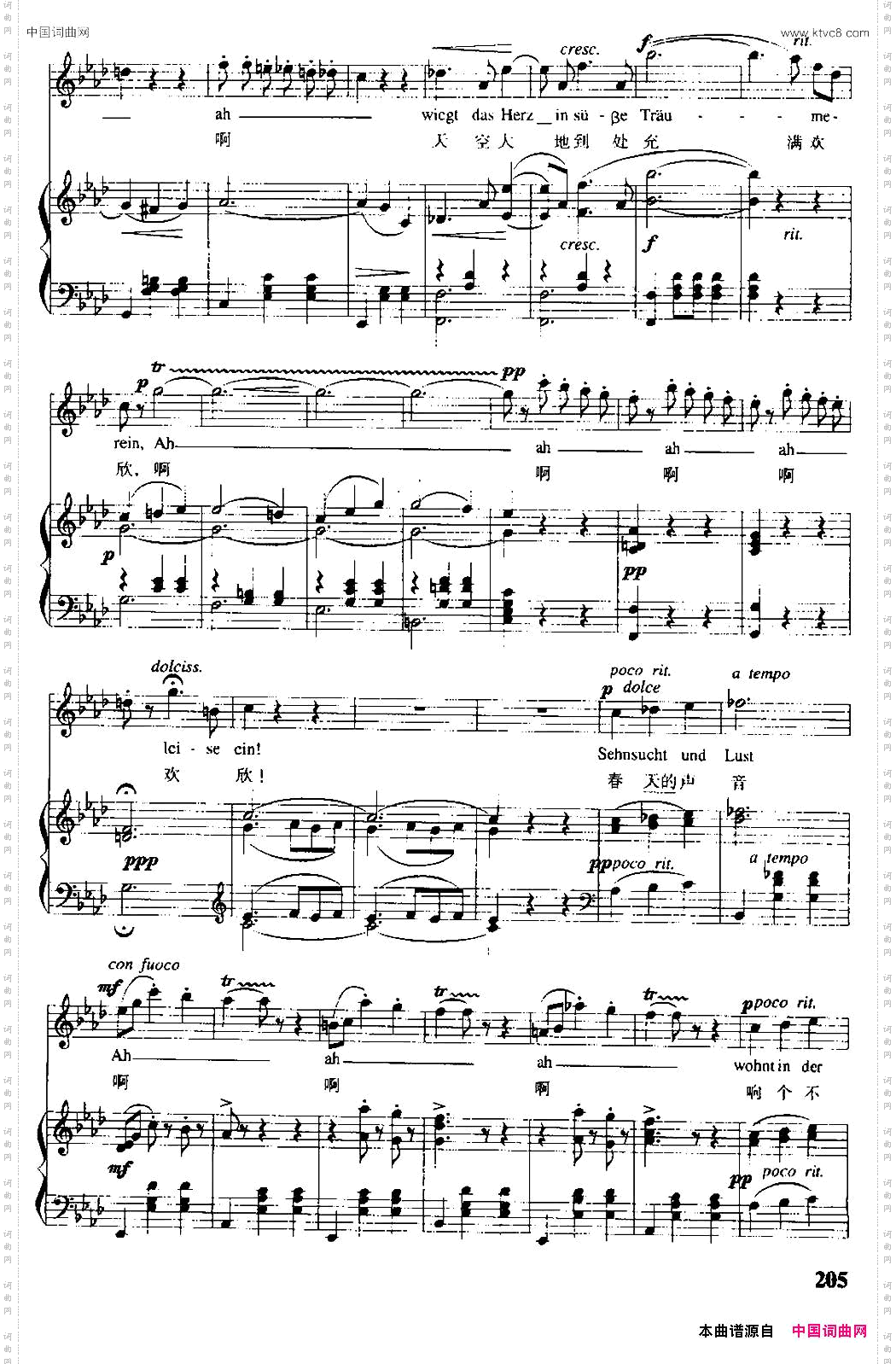 春之声圆舞曲_【奥】中外文对照、正谱