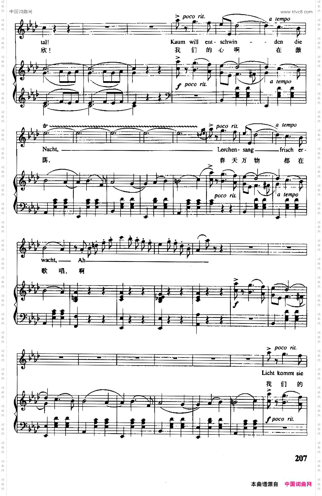 春之声圆舞曲_【奥】中外文对照、正谱