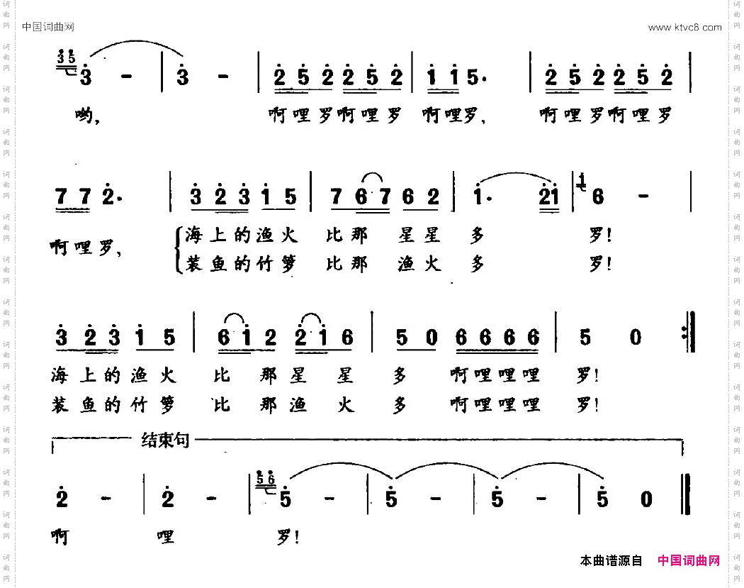 渔火比那星星多