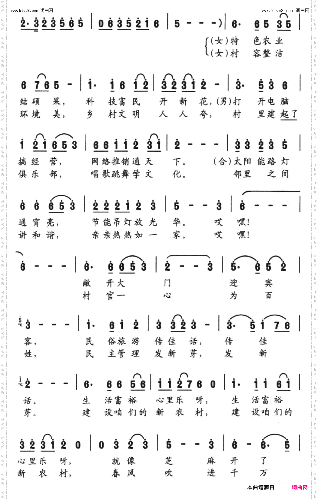 美丽新农村