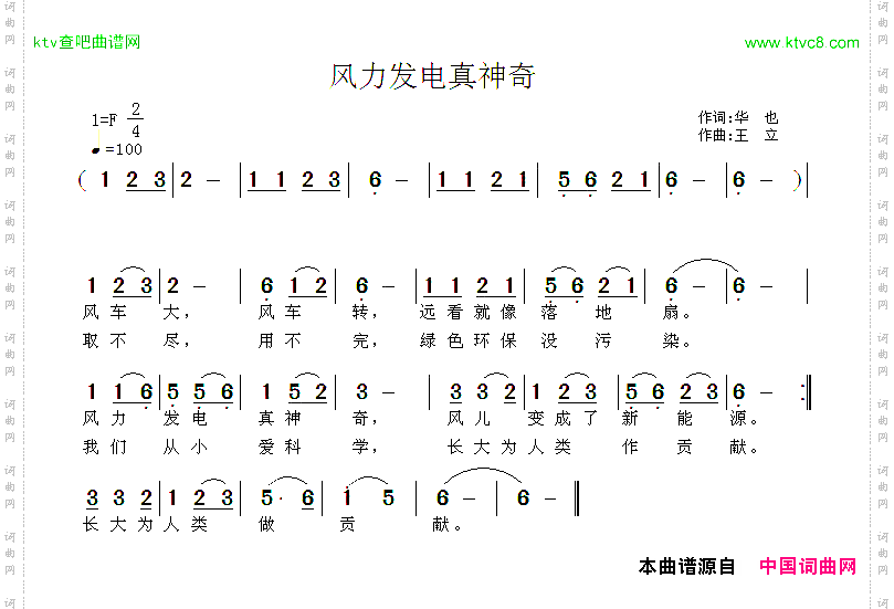 风力发电真神奇