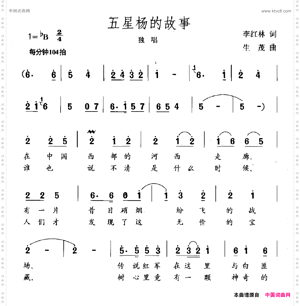 五星杨的故事