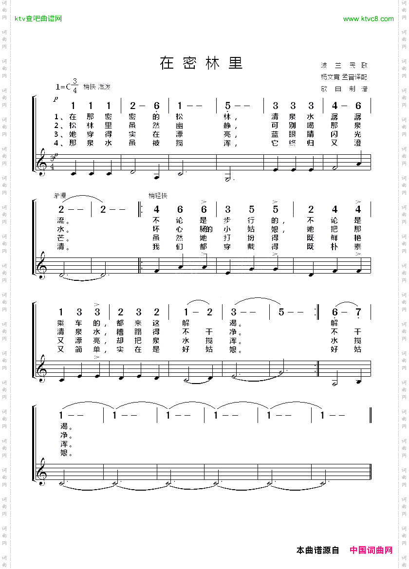 [波兰]在密林里