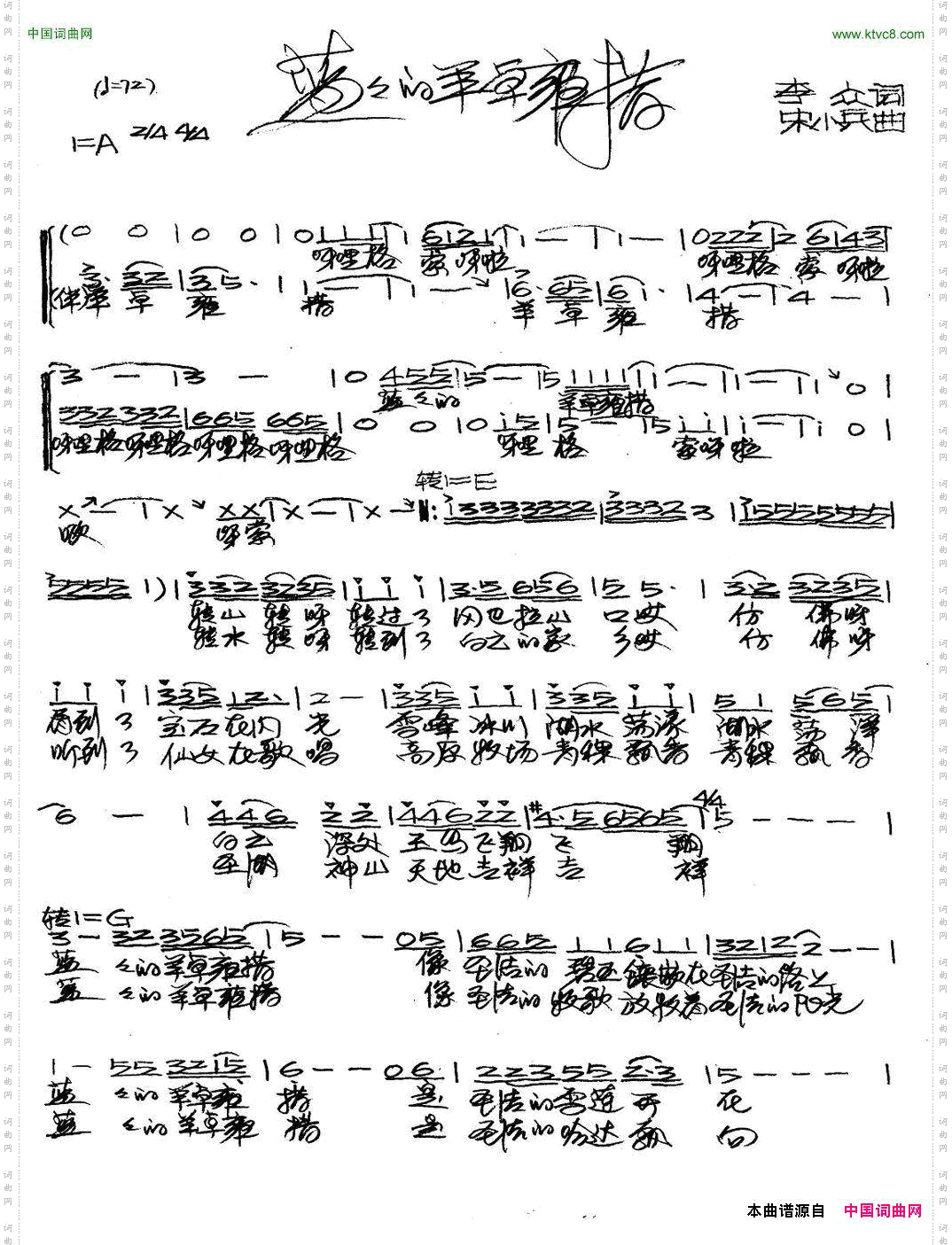 蓝蓝的羊卓雍措