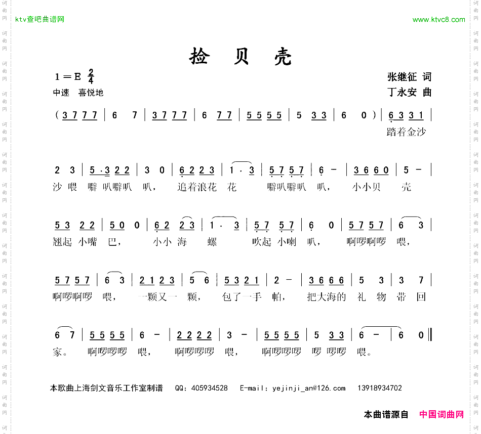 捡贝壳