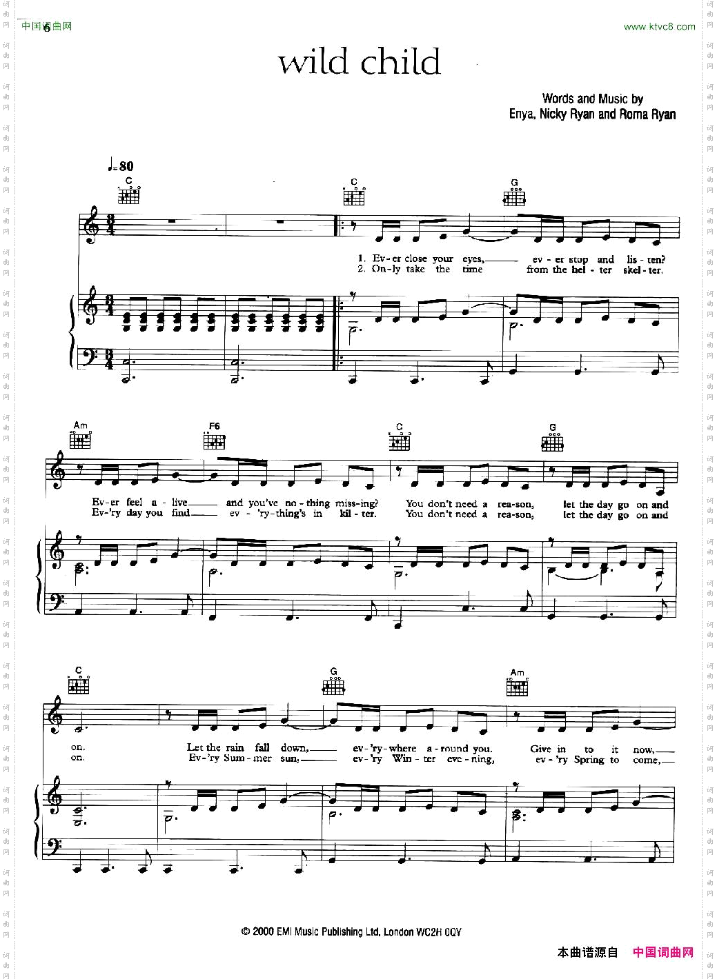 WILDCHILD野孩子正谱